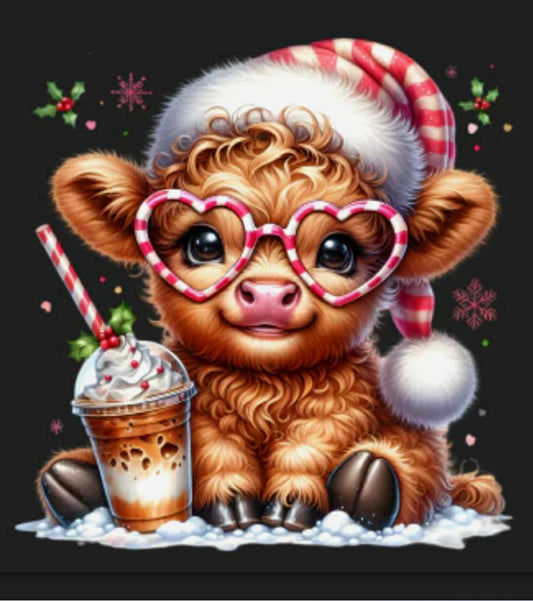 Merry coffee cow