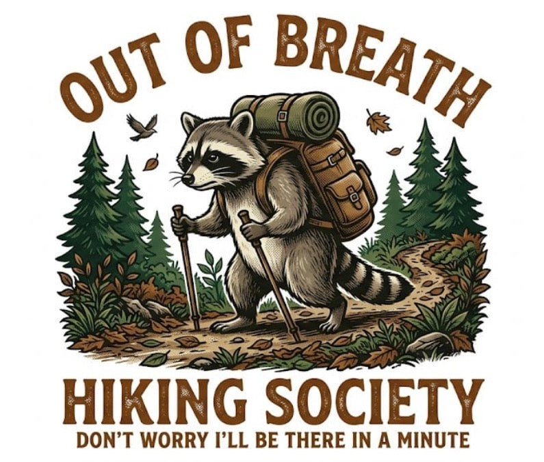 Out of breath hiking society