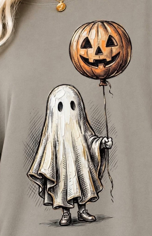 Ghost with balloon