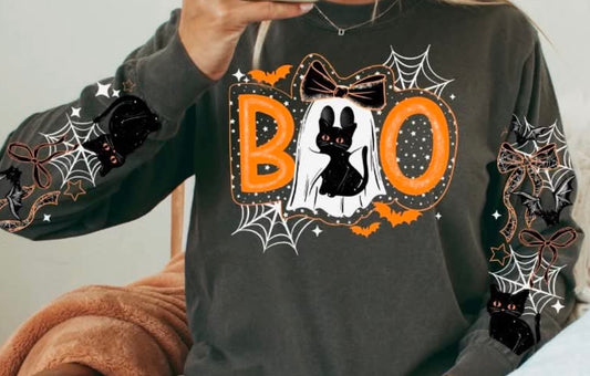 Boo with sleeves