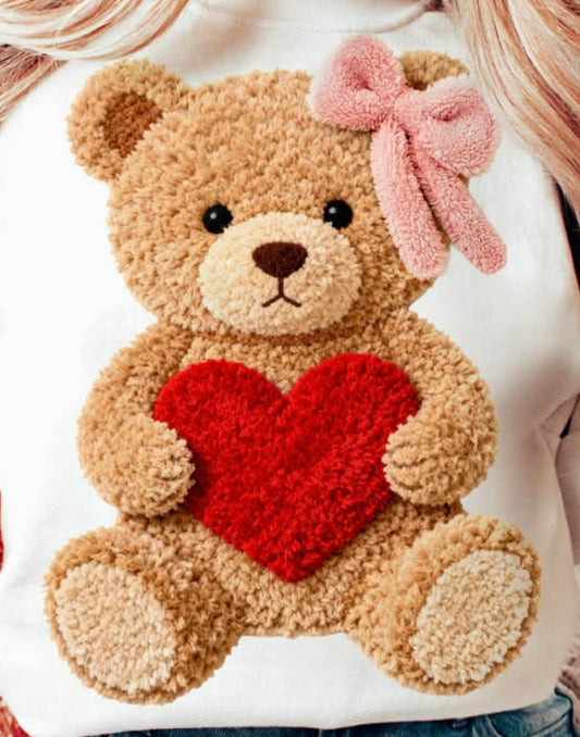 Teddy heart