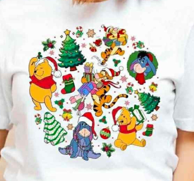 Holiday Po0h and friends