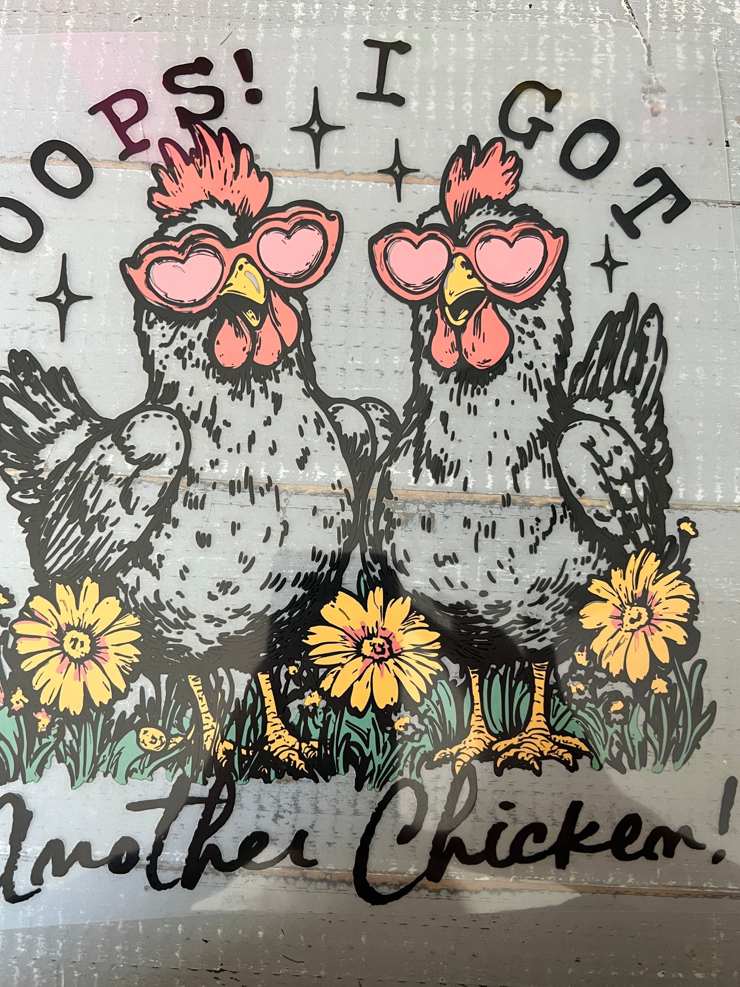 Oops i got another chicken