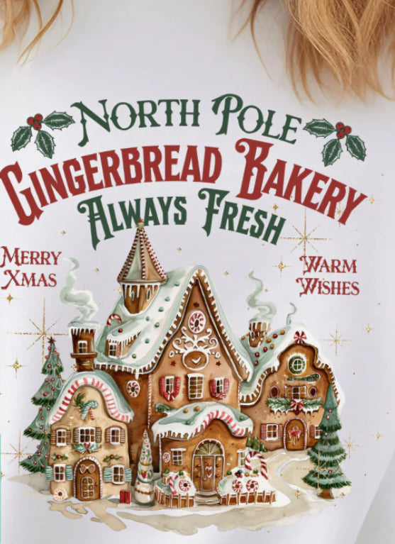 North Pole gingerbread bakery