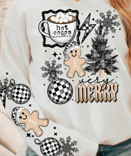 Hot cocoa with sleeves