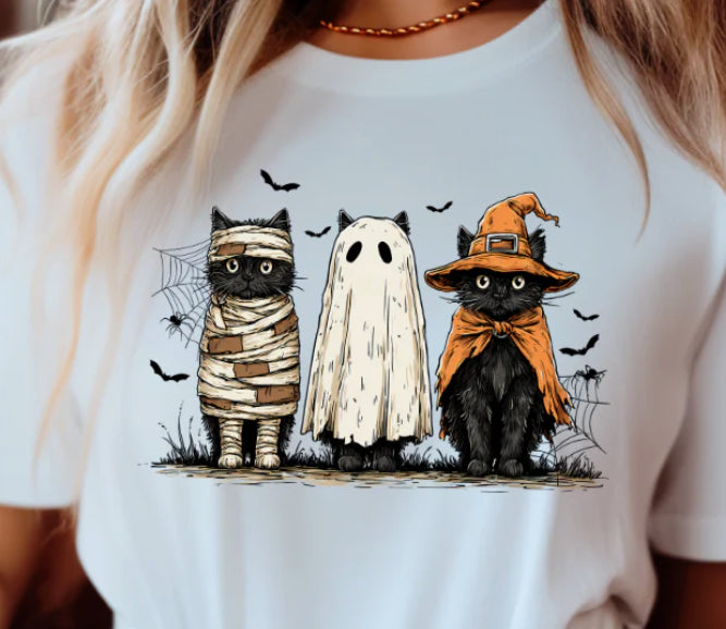 Halloween cats