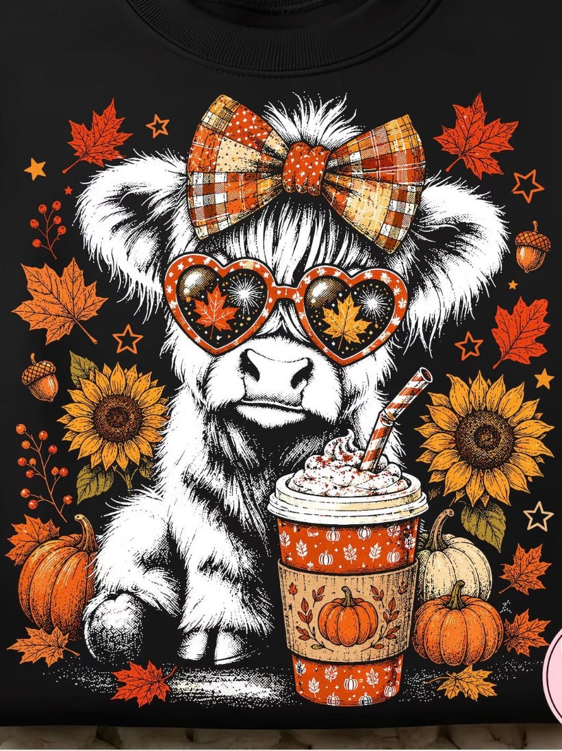 Fall cow