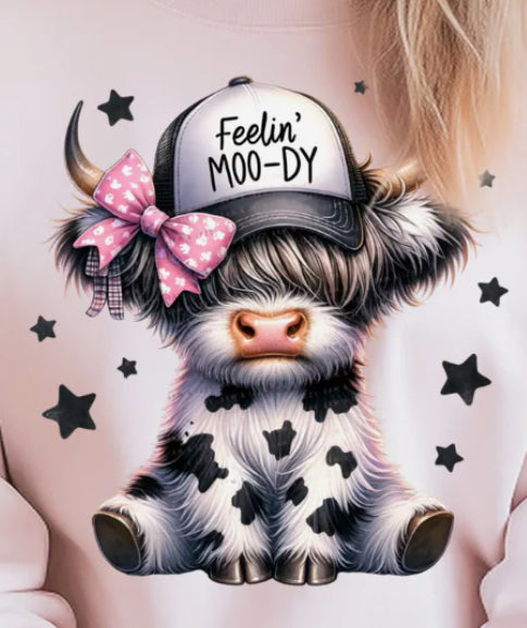 Feelin moody cow