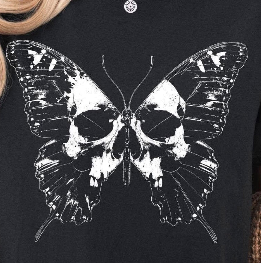 Skull butterfly