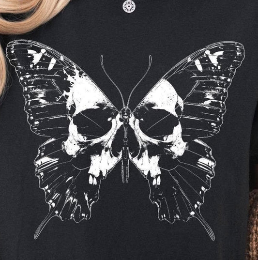 Skull butterfly