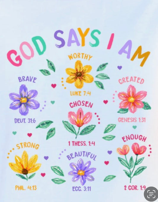 God says I am