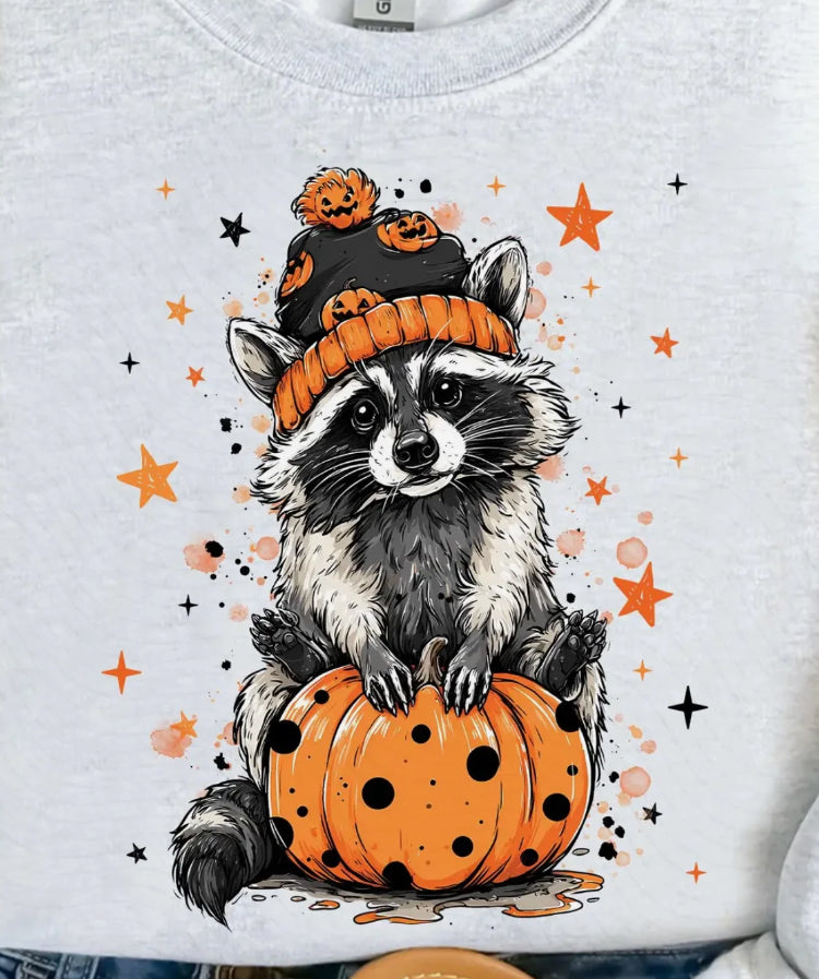 Raccoon pumpkin