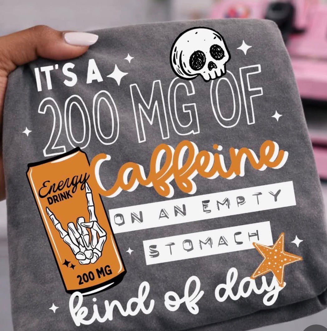 It’s 200mg of caffeine