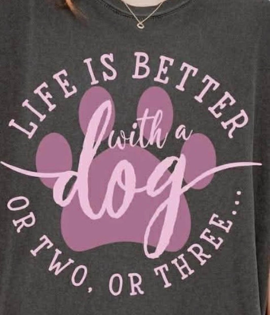 Life is better with a dog or two or three