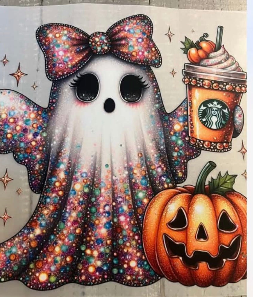 Glitter ghost