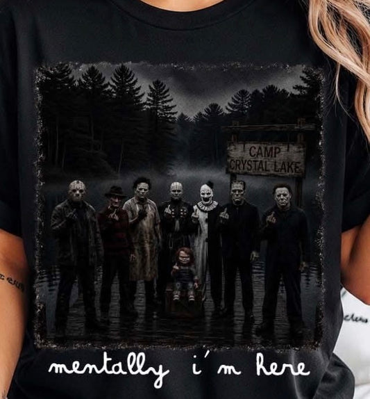 Mentally I’m here
