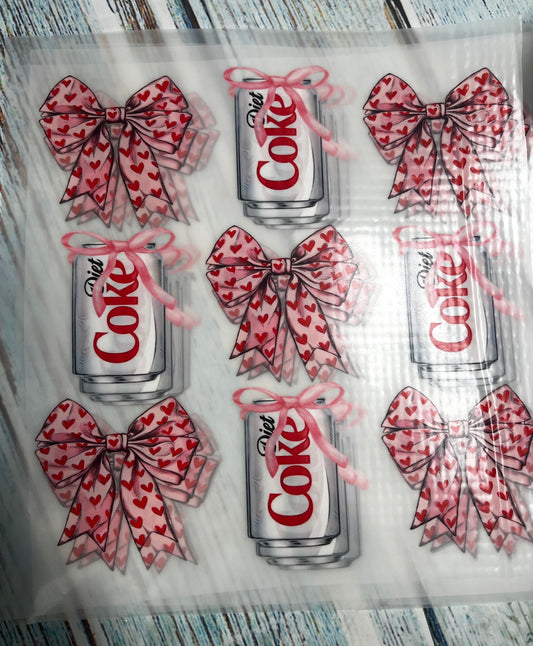 Diet Coke bows
