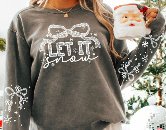 Let it snow with sleeves