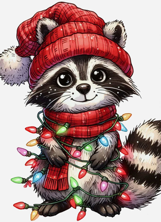 Raccoon Christmas