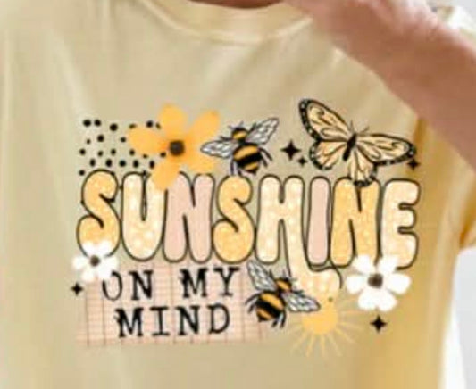 Sunshine on my mind