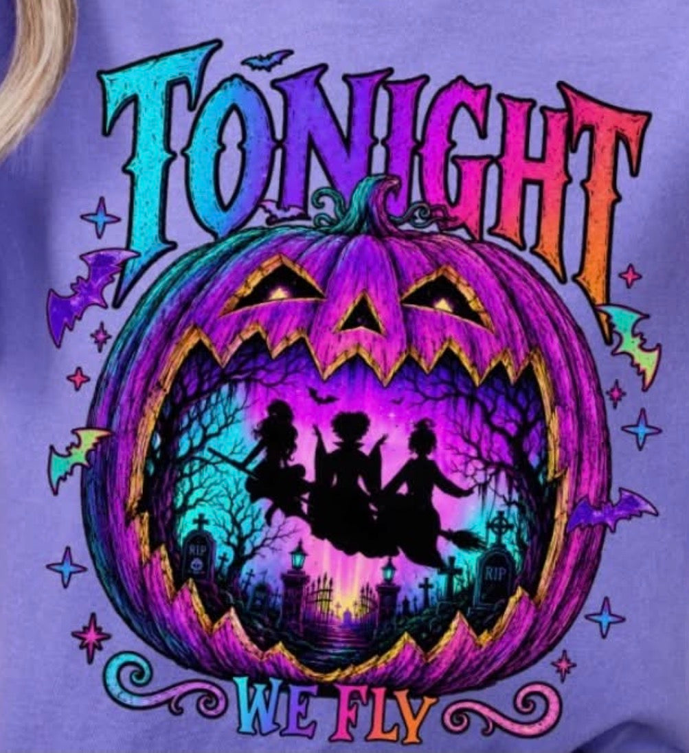 Tonight we fly