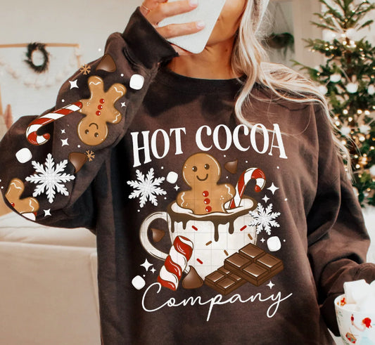 Hot cocoa company with sleeves