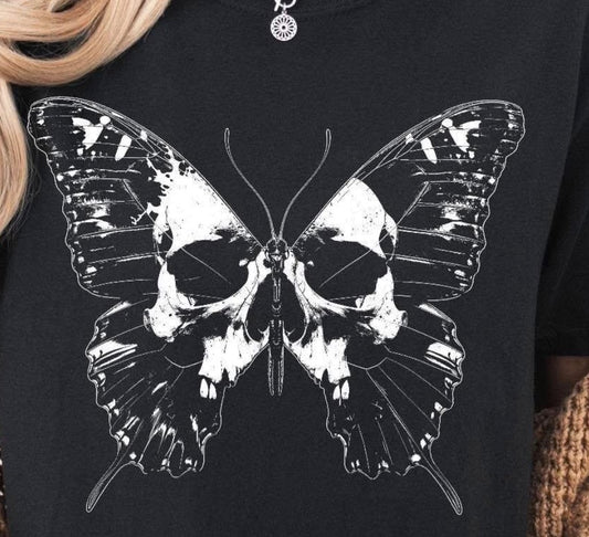 Skull butterfly