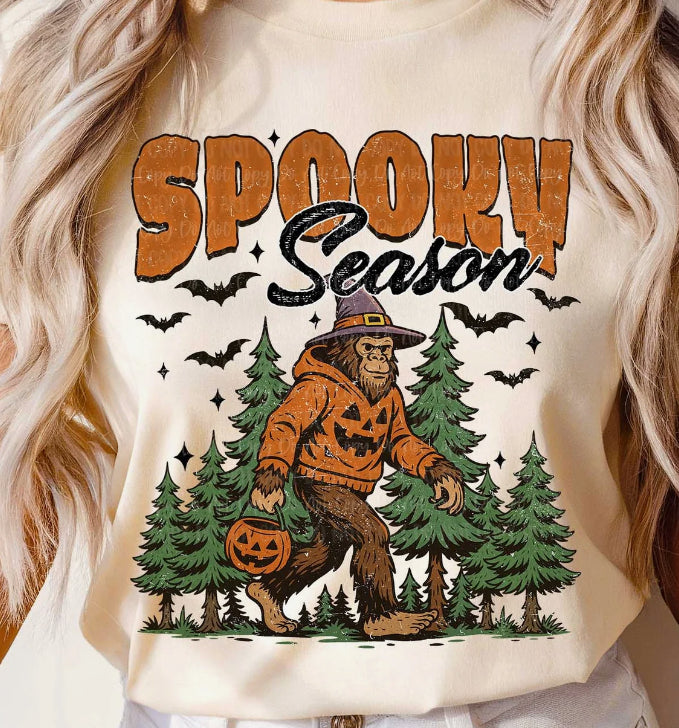 Spooky season big foot