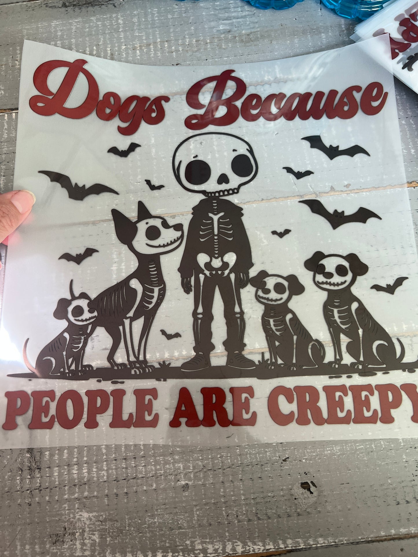 Dogs because people are creepy