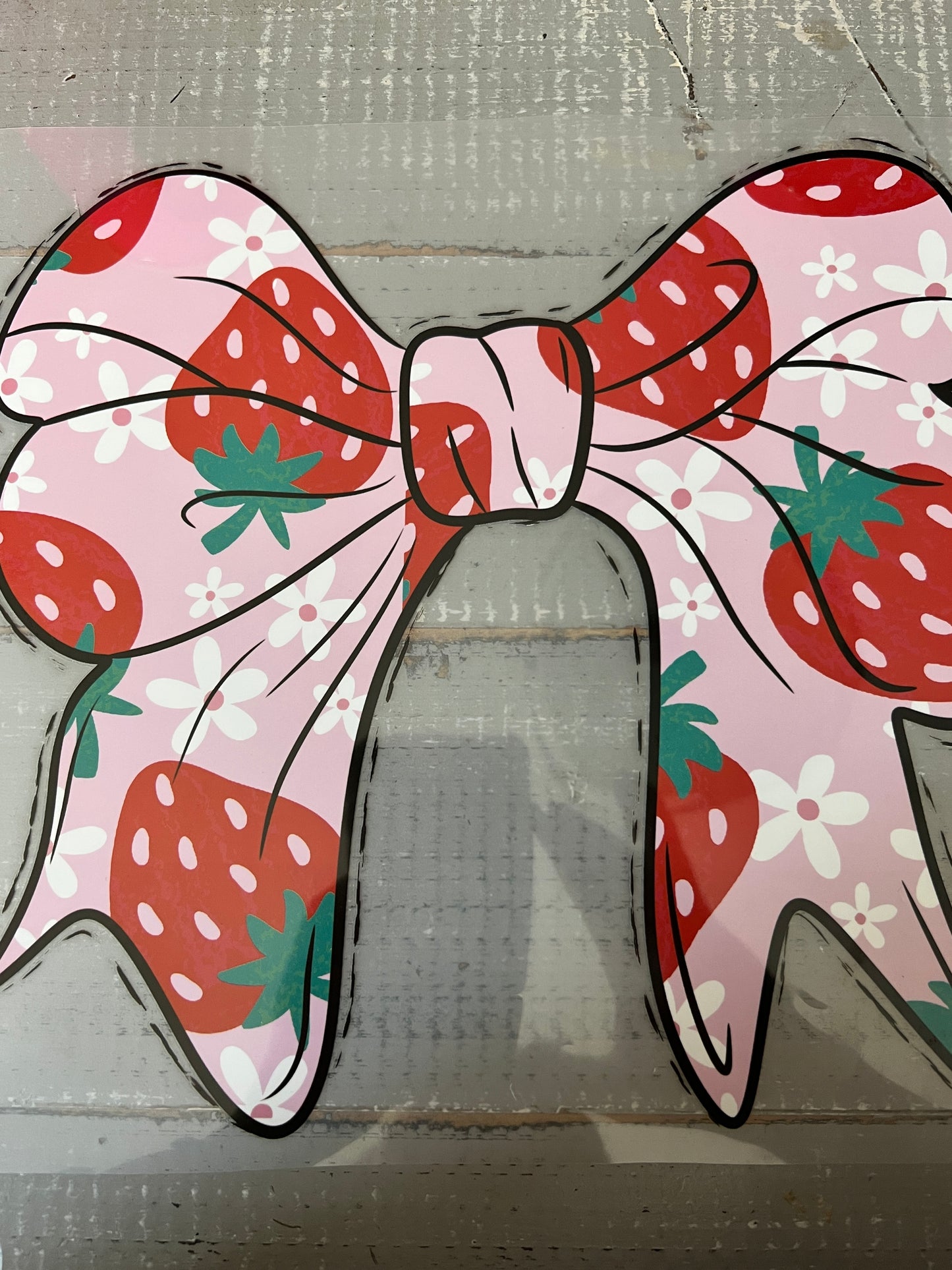 Strawberry bow