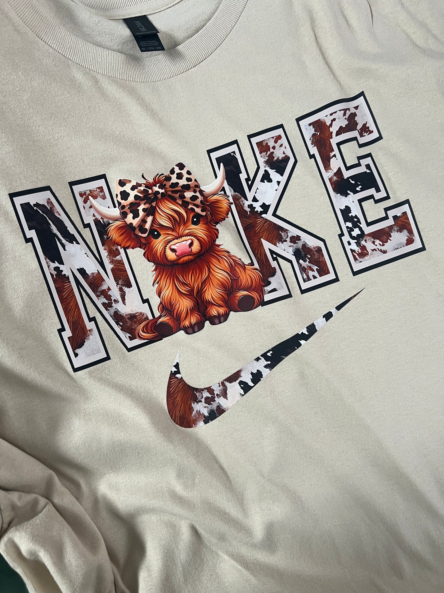Nike cow