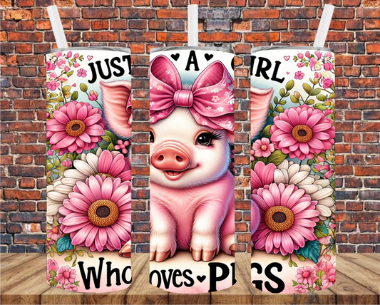 Just a girl who loves pigs