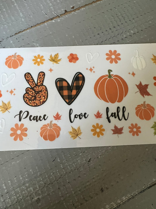 Peace love fall