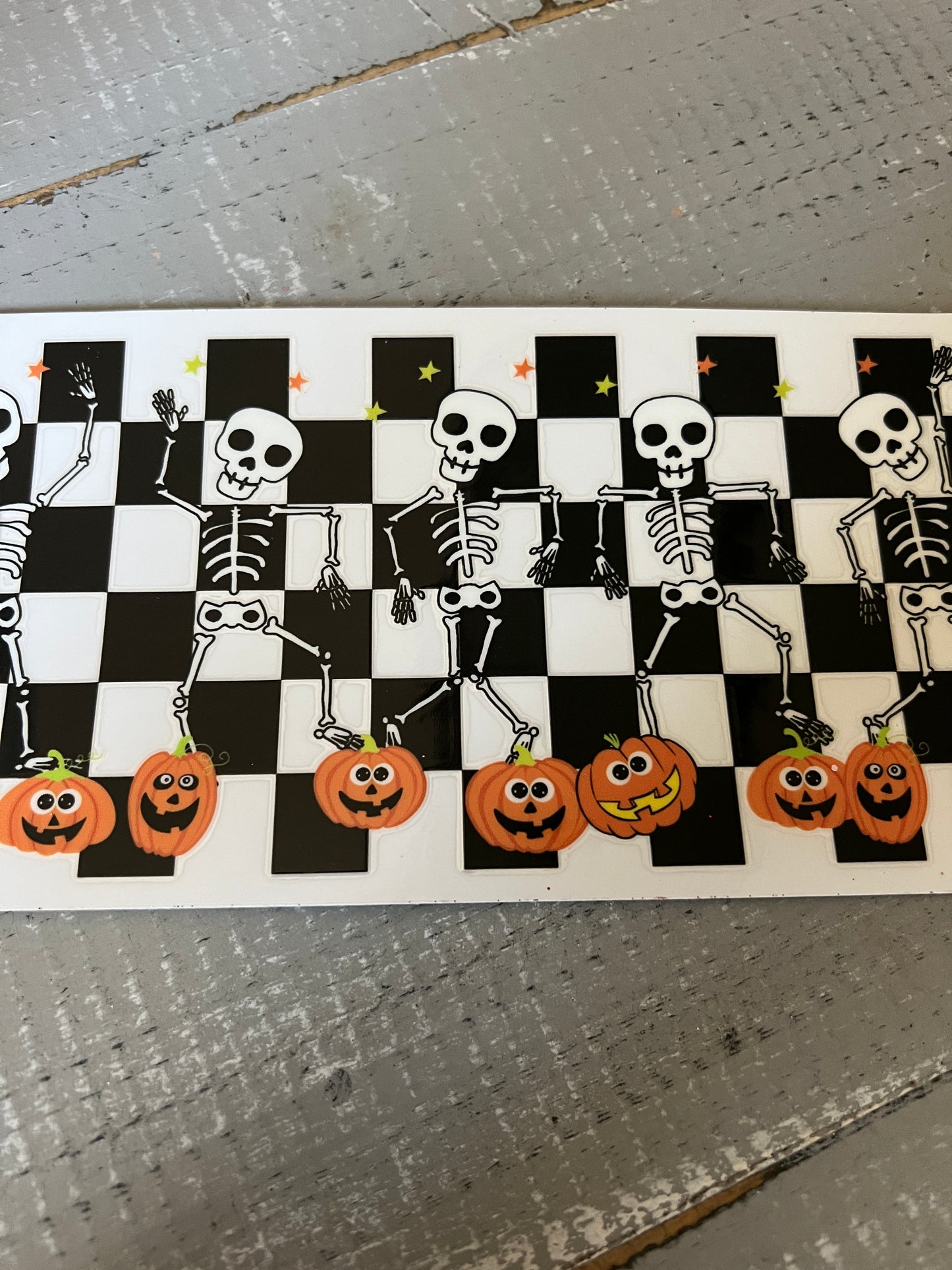Checkered skeletons