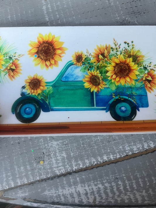 Sunflower truck