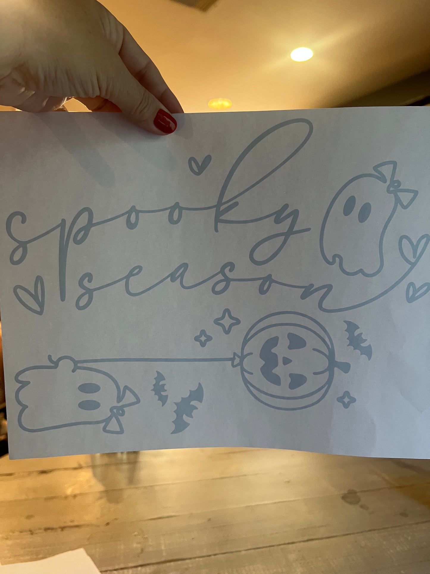 Spooky season plus sleeve (black)