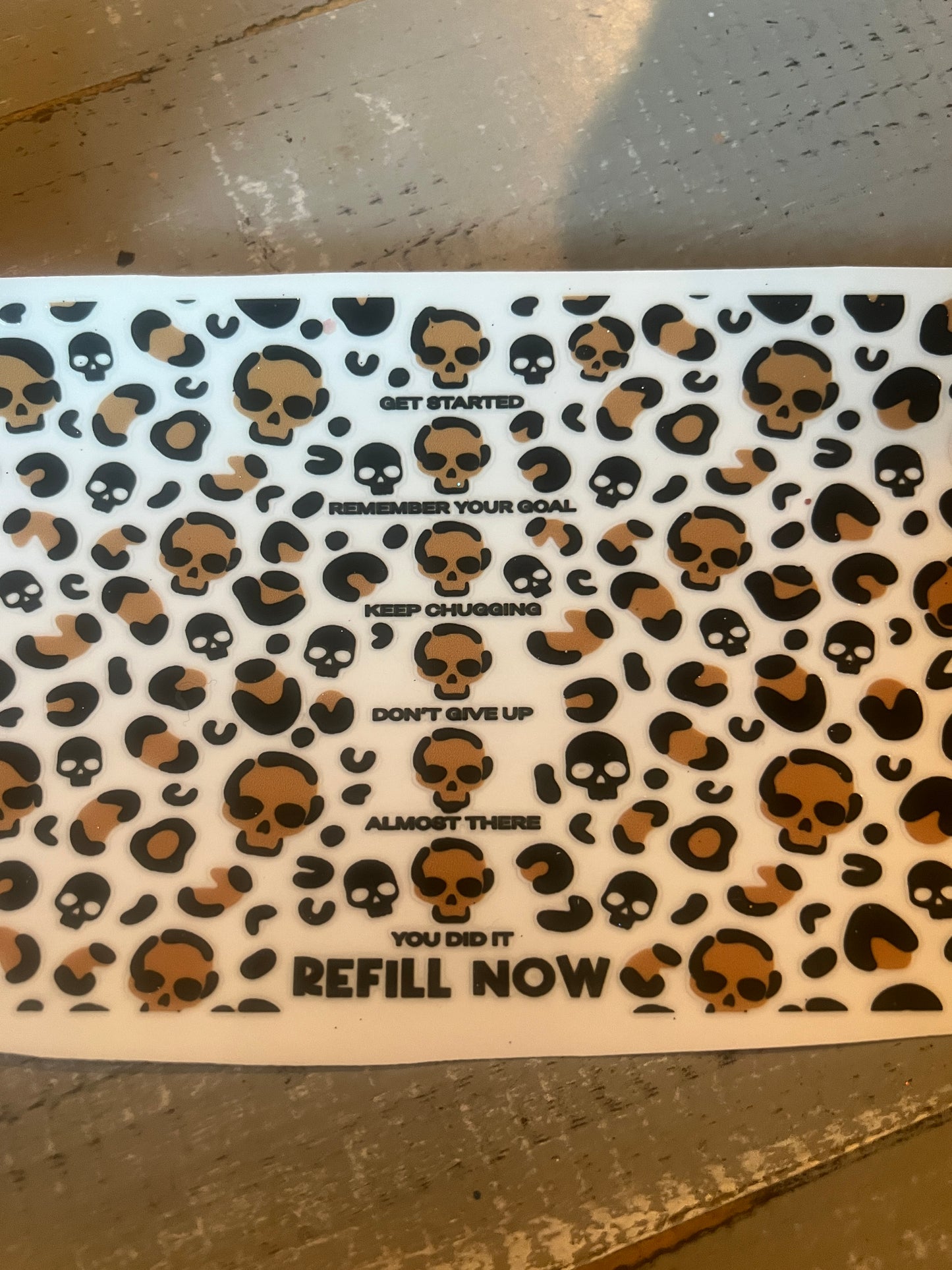 Leopard skulls