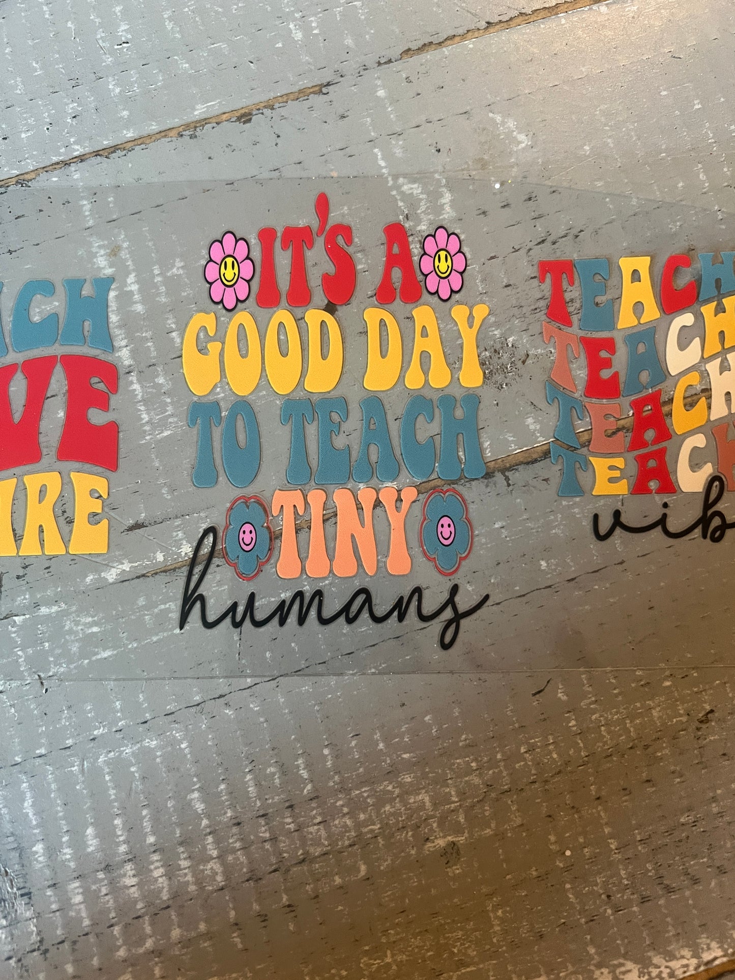 Good day to teach tiny humans