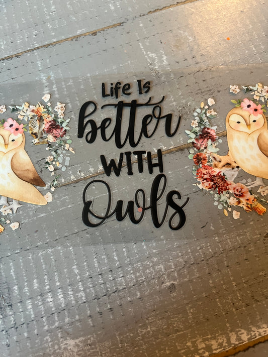 Life is better either way owls