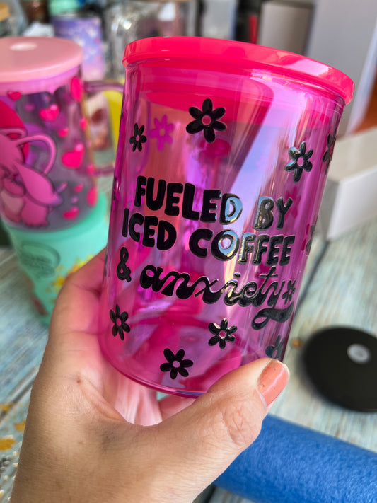 Fueled by iced coffee and anxiety