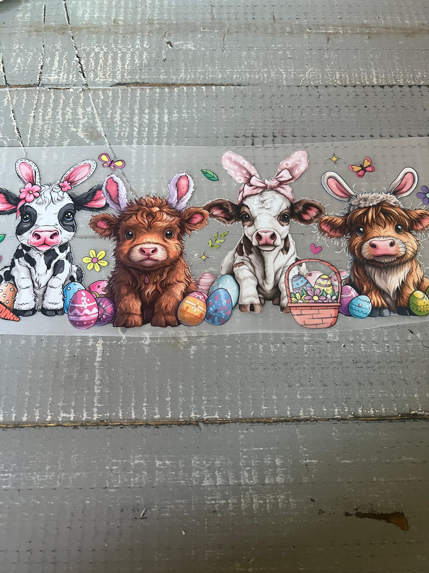 Easter cows