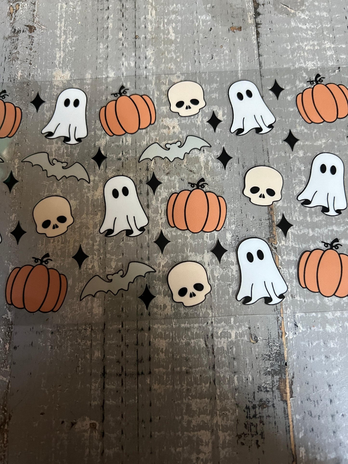 Ghosts and pumpkins