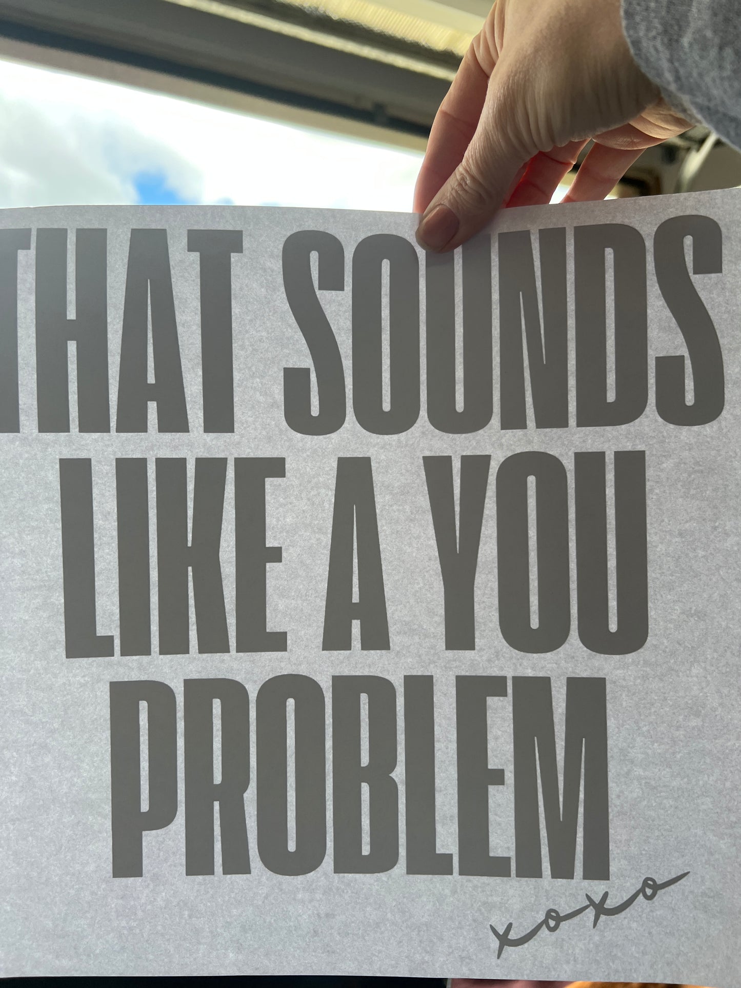 That sounds like a you problem (black