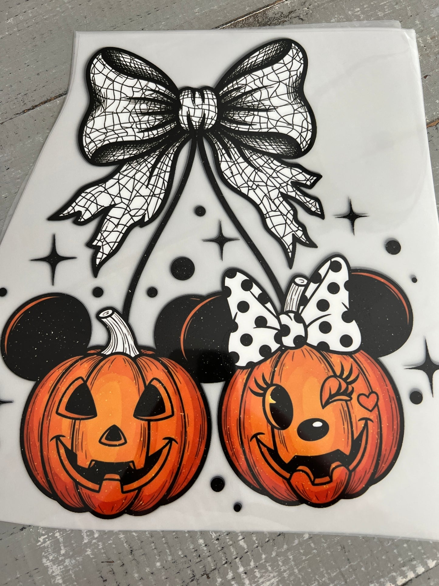 Mickey pumpkins