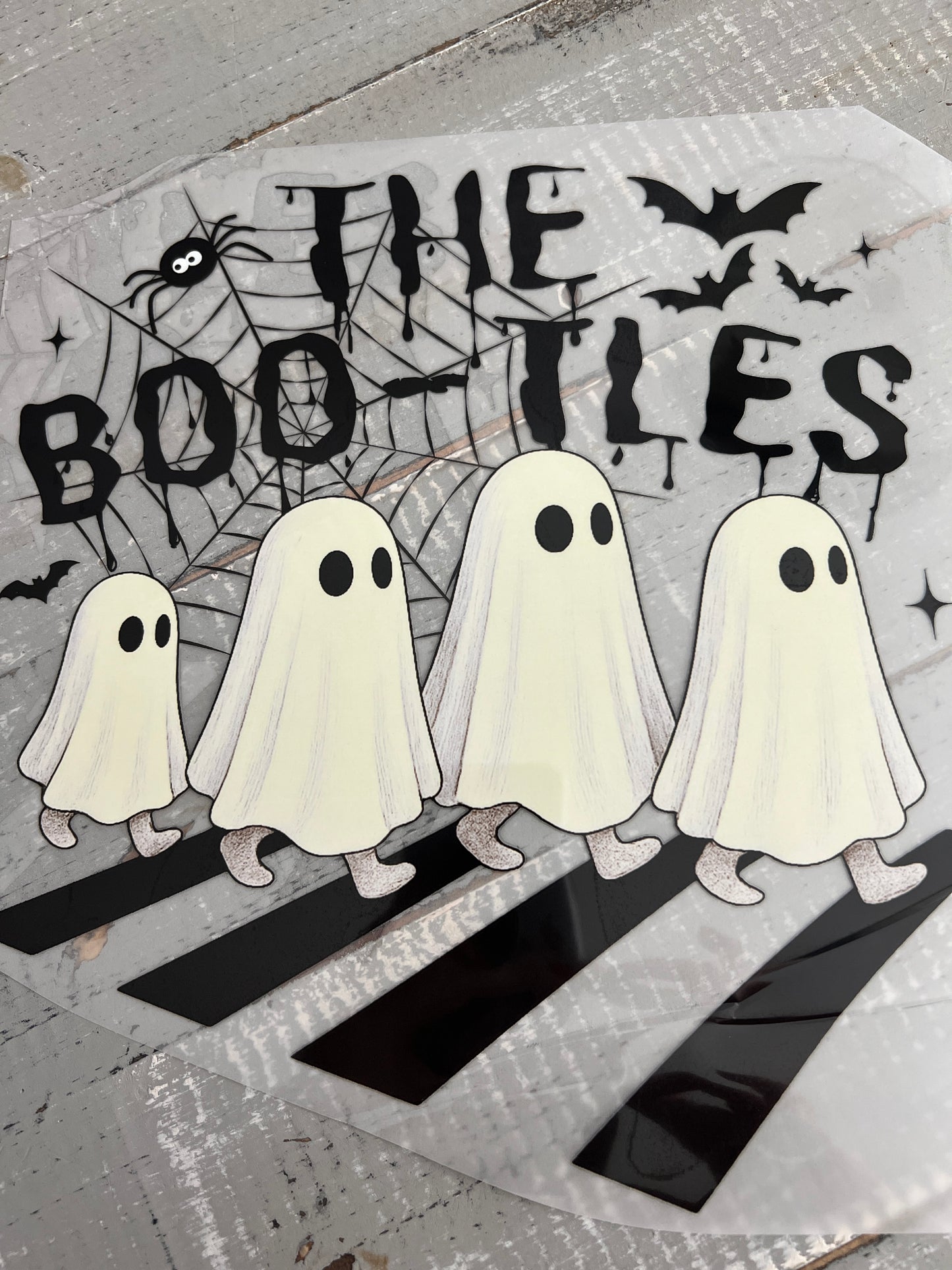 The bootie’s. Ghosts