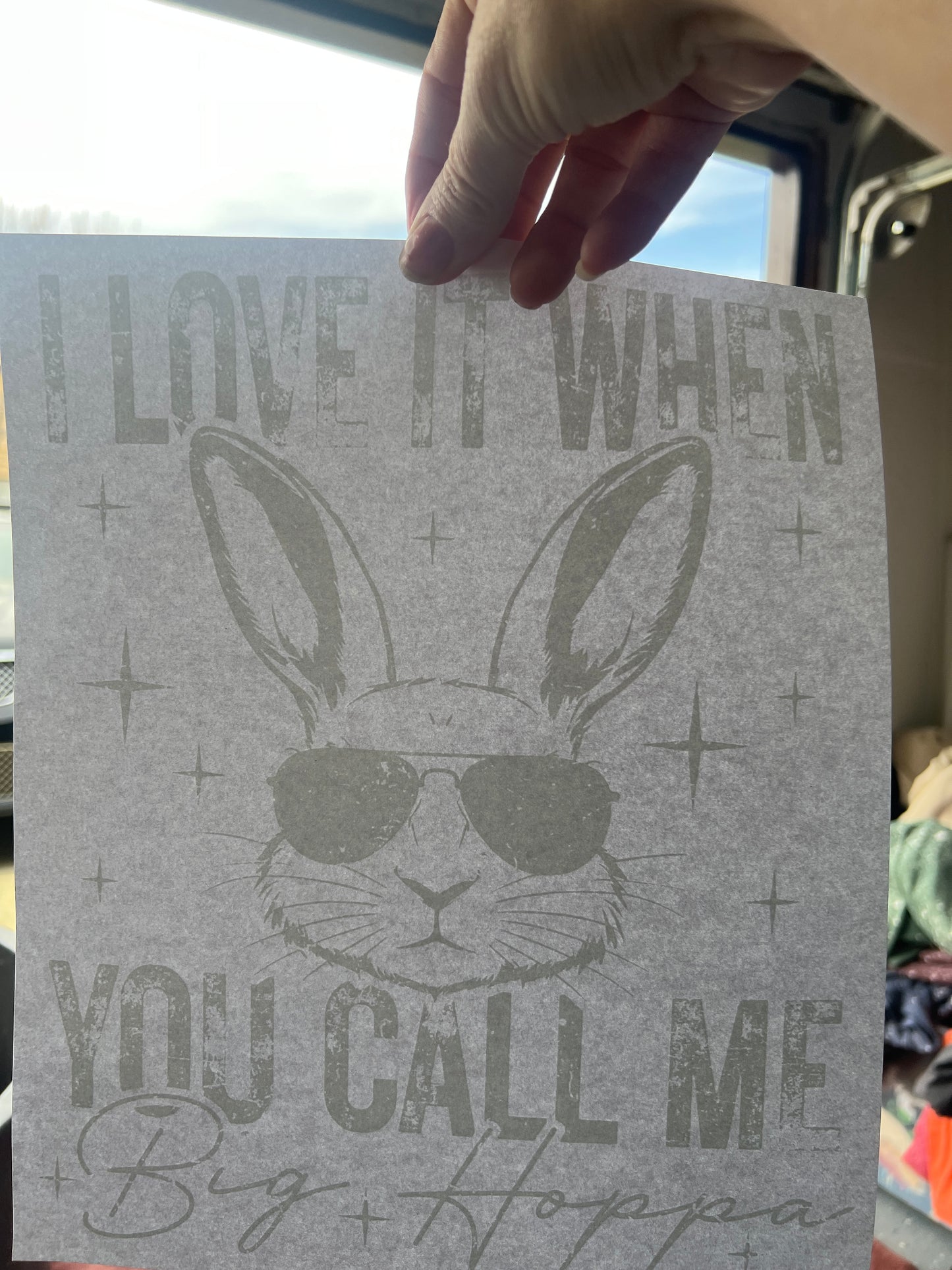 I love it when you call me big hoppa (white)