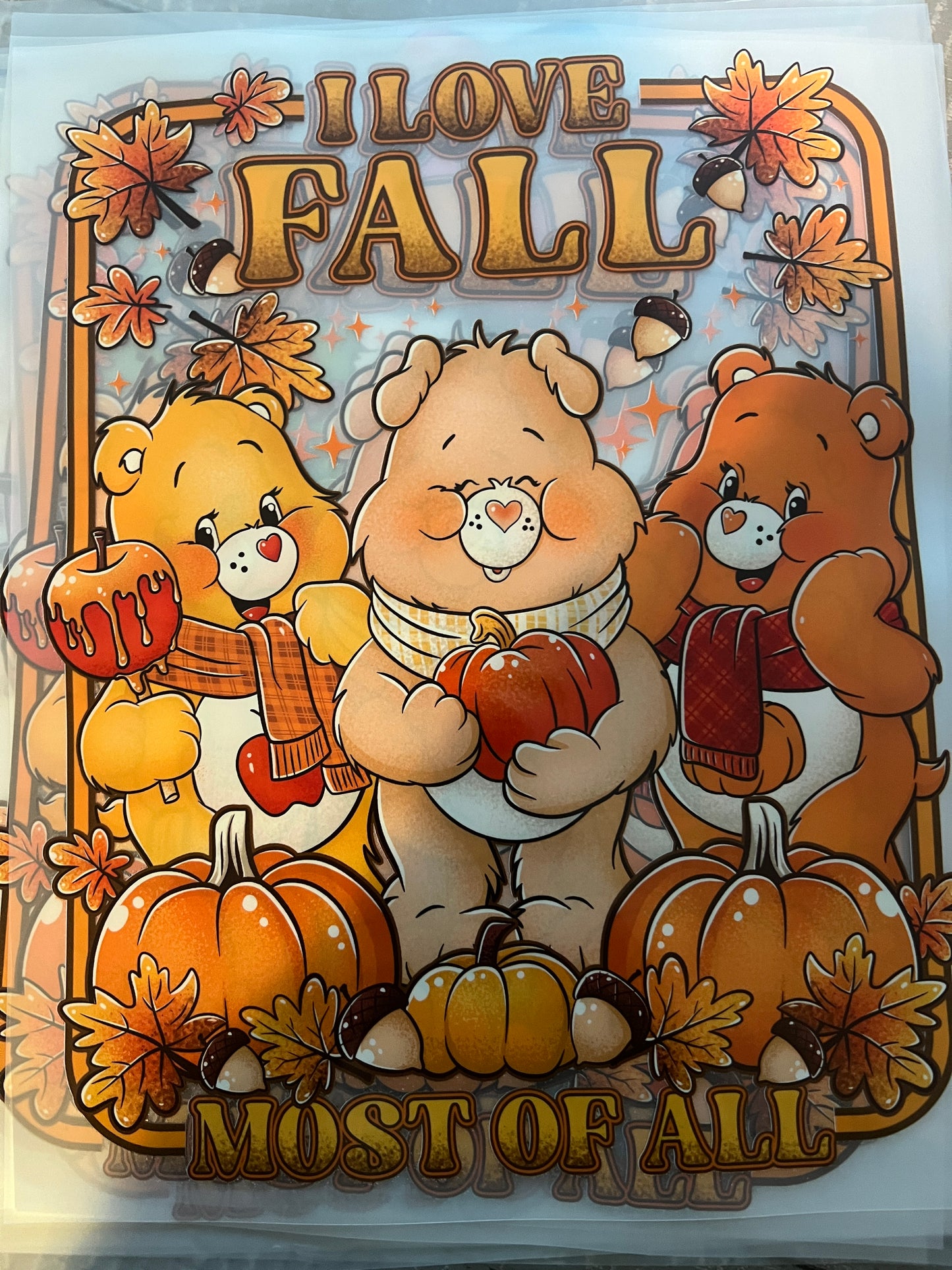 Care bear fall
