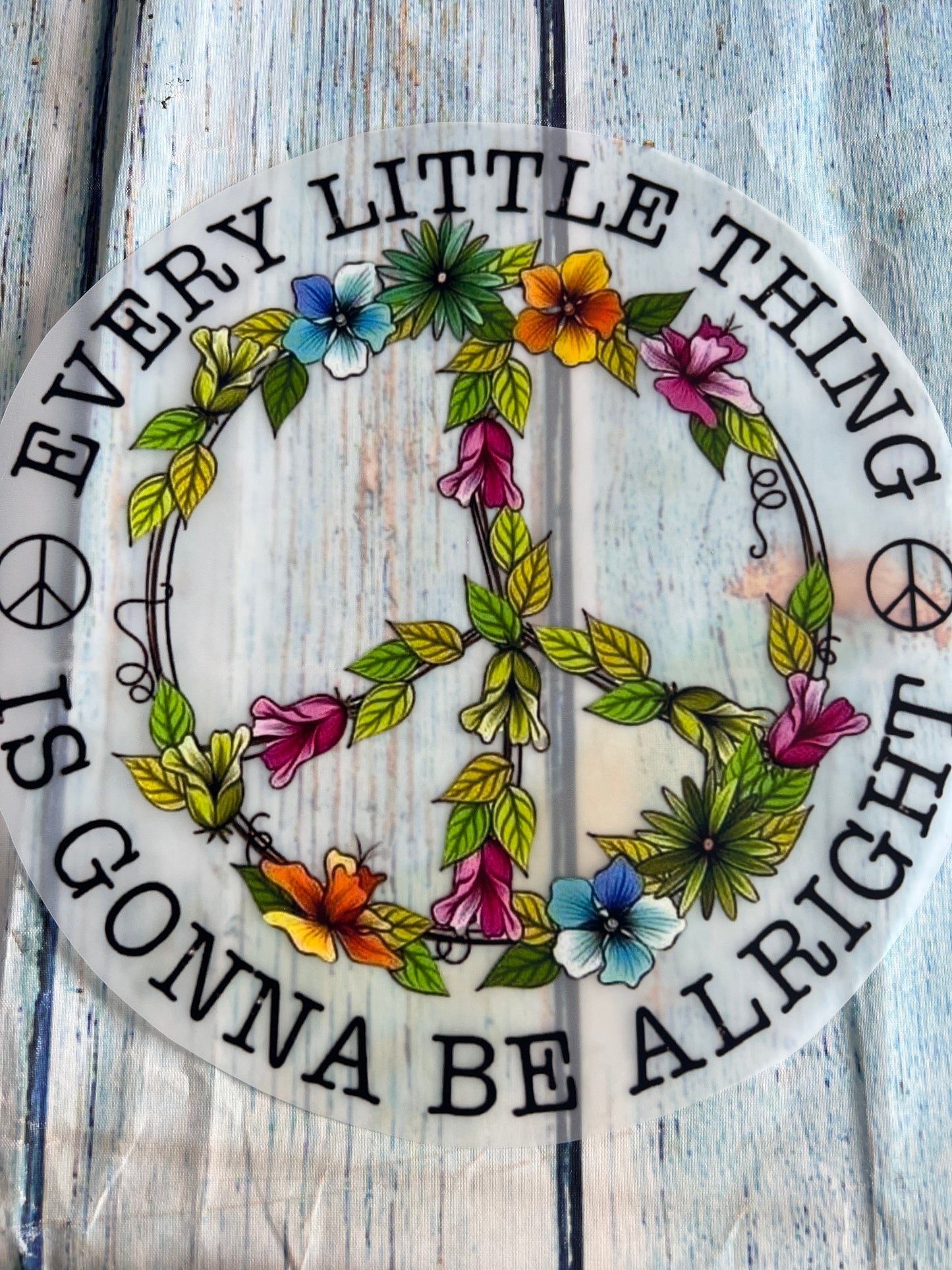 Every little thing is gonna be alright