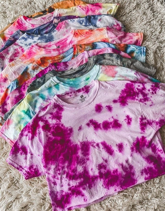 Tie dye shirts