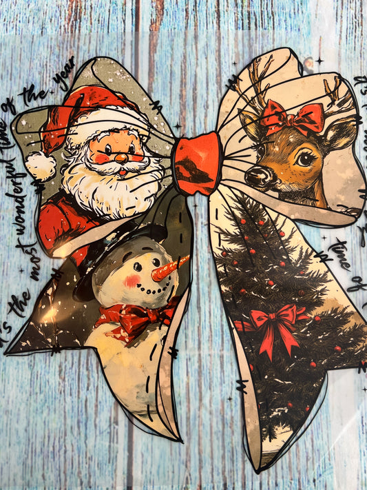 Merry Christmas bow